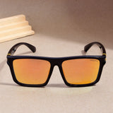 Jackson Blue Orange Mercury Polarized Rectangle TR90 Sunglasses