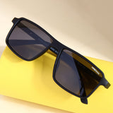 Moomin. Black Polarized Rectangle Sunglasses
