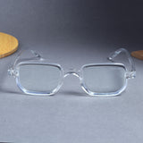 Ocean Clear Anti-Blue Light Rectangle Sunglasses