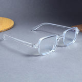 Ocean Clear Anti-Blue Light Rectangle Sunglasses