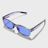 Sydney Edition – Gray Blue Rectangle Sunglasses | UV400 Polarized