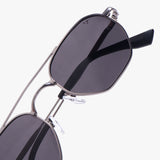 Phantom Gun Black Hexagon Sunglasses