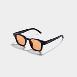 Ares Black Orange Square Sunglasses