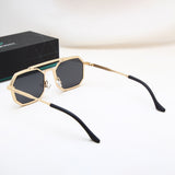 Commando Gold Black Edition Octagon Sunglasses