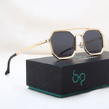 Commando Gold Black Edition Octagon Sunglasses