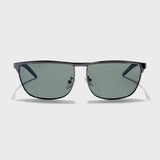 Drifter Grey Green Polarized Rectangle Sunglasses