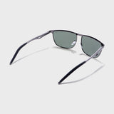 Drifter Grey Green Polarized Rectangle Sunglasses