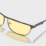 Drifter Yellow Polarized Rectangle Sunglasses