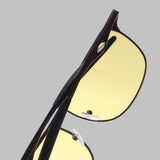 Drifter Yellow Polarized Rectangle Sunglasses