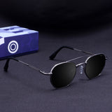 Phantom Gun Black Hexagon Sunglasses