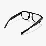 Raftaar Black Clear Square Sunglasses | Anti Blue Light