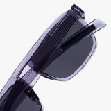 Raftaar Grey Black Square Sunglasses | UV400 Polarized