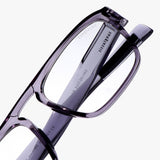 Raftaar Grey Clear Square Sunglasses | UV400