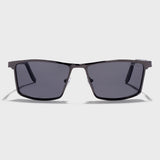 RideX Edition – Gray Black Rectangle Sunglasses | UV400 Polarized | Unisex