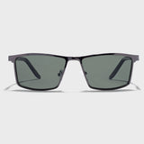 RideX Edition – Gray Green Rectangle Sunglasses | UV400 Polarized | Unisex