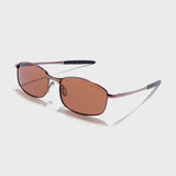 Swiftor Full Brown Polarized Rectangle Sunglasses | UV400