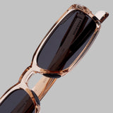 Sydney – Brown Black Rectangle Sunglasses | UV400 Polarized