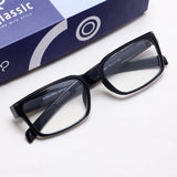 Sydney – Black Clear Rectangle Sunglasses | Anti-Blue Light | UV400