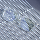 Marlton. Clear Anti-Blue Light TR90 Square Sunglasses